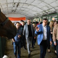 Zoran Milanović i Davor Bernardić obišli Međunarodni jesenski bjelovarski sajam