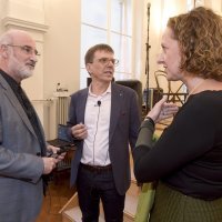 Fernando Aramburu, Seid Serdarević i Nina Koržinek Obuljen