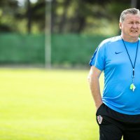 Trening hrvatske nogometne U-21 reprezentacije na Šubićevcu