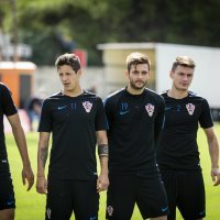 Trening hrvatske nogometne U-21 reprezentacije na Šubićevcu