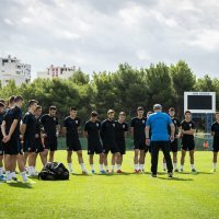 Trening hrvatske nogometne U-21 reprezentacije na Šubićevcu