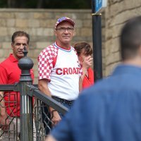 Hrvatski navijači uoči utakmice kod Azerbajdžana