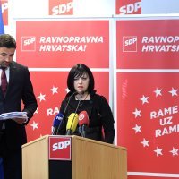 Davor Bernardić i Mirela Holy