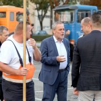 Gradonačelnik Milan Bandić posjetio radnike Zagrebačkih cesta