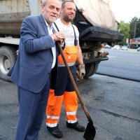 Gradonačelnik Milan Bandić posjetio radnike Zagrebačkih cesta