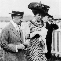 Gabriele D'Annunzio s ruskom glumicom i plesačicom Idom Rubinstein