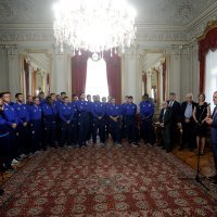 Milan Bandić  primio nogometaše GNK Dinamo