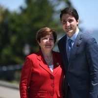 Kristalina Georgieva i Justin Trudeau