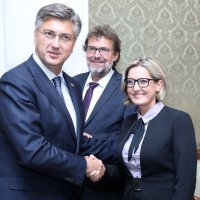 Andrej Plenković, Tomislav Žigmanov, Jasna Vojnić