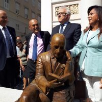 Otvaranje spomenika Gabrielu D'Annunziju u Trstu