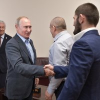 Khabib Nurmagomedov i Vladimir Putin