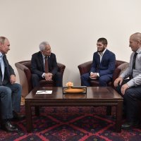 Khabib Nurmagomedov i Vladimir Putin