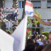 Split: Mirni prosvjed stanara Bačvica zbog regulacije prometa kroz trajektnu luku