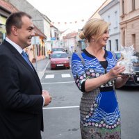 Gradonačelnik Krapine Zoran Gregurović, Kolinda Grabar Kitarović