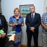 Zoran Gregurović, Kolinda Grabar Kitarović, Darko Horvat, Damir Novina