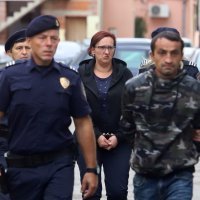 Pravosudna policija dovodi Smiljanu Srnec na Županijski sud