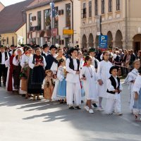 Vinkovci: Svečani mimohod sudionika 54. Vinkovačkih jeseni