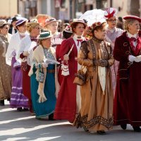 Vinkovci: Svečani mimohod sudionika 54. Vinkovačkih jeseni