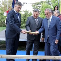 Zagreb: Položen kamen temeljac za novi Spomenik domovini