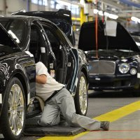 Bentley - Tvornica u Creweu u Engleskoj proizvodna traka modela Mulsanne