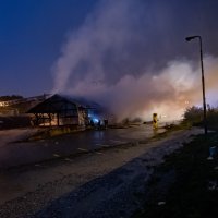 Požar na Zapadnom kolodvoru