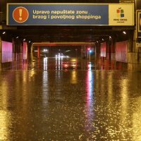 Potopljen podvožnjak u Škorpikovoj