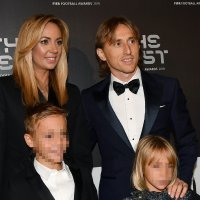 Luka Modrić s obitelji