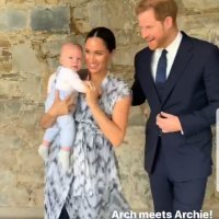 Meghan Markle, princ Harry i Archie