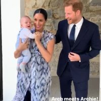 Meghan Markle, princ Harry i Archie