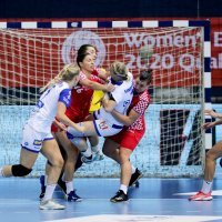 kvalifikacije za EP rukometašica; Hrvatska - Island