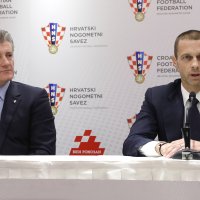 Davor Šuker i Aleksander Čeferin