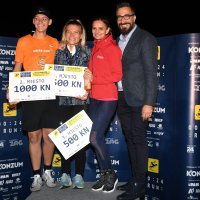 Zagreb: Dodjela nagrada pobjednicima noćne utrke 00:24 RUN