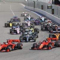 Sebastian Vettel (Ferrari), Charles Leclerc (Ferrari)