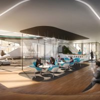 Voloport - interijer zračne luke