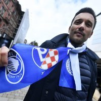 Navijači Dinama u Manchester Cityju