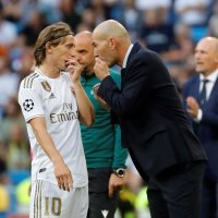 Real Madrid - Club Brugge, Modrić i Zidane