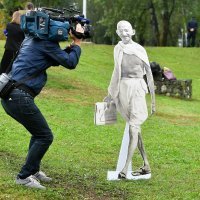 Otvaranje biste Mahatme Gandhija na Bundeku