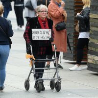 Prosvjed medicinskih sestara u Zagrebu