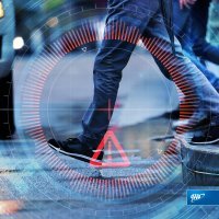 Uočavanje pješaka - silazak s rubnika (Pedestrian Detection - Stepping Off Curb)