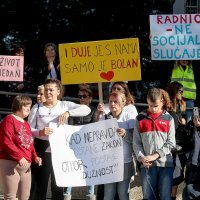 Organiziran prosvjed zbog Zakona o socijalnoj skrbi