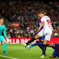Barcelona (Arturo Vidal) - Sevilla (Luuk de Jong)