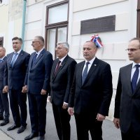 Zagreb: Polaganje vijenca povodom 28. obljetnice raketiranja Banskih dvora