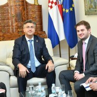 Andrej Plenković i Gent Cekaj