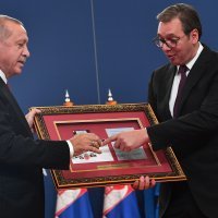 Aleksandr Vučić i Recep Tayyip Erdogan