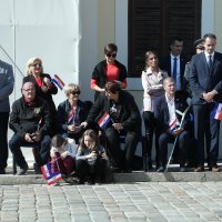 Zagreb: Velika smjena straže Počasno-zaštitne bojne na Markovom trgu