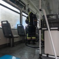 Požar na tramvaju