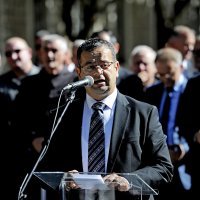 Otkrivanje biste Marka Veselice