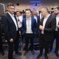 Osijek: Andrej Plenković sudjelovao je u programu Nacionalnog dana Mladeži HDZ-a