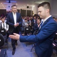 Osijek: Andrej Plenković sudjelovao je u programu Nacionalnog dana Mladeži HDZ-a