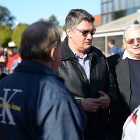 Predsjednički kandidat Zoran Milanović posjetio je Čakovec i družio se s građanima